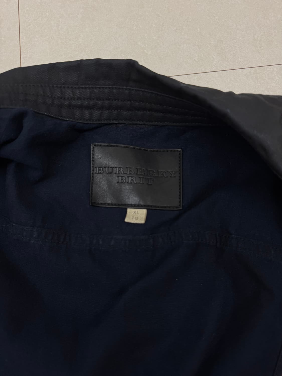 (새상품) 버버리 데님 트러커 자켓 100 사이즈 상품이미지5