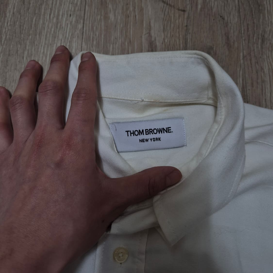 톰브라운 뉴욕 버튼다운 긴팔 셔츠 (1) 상품이미지5