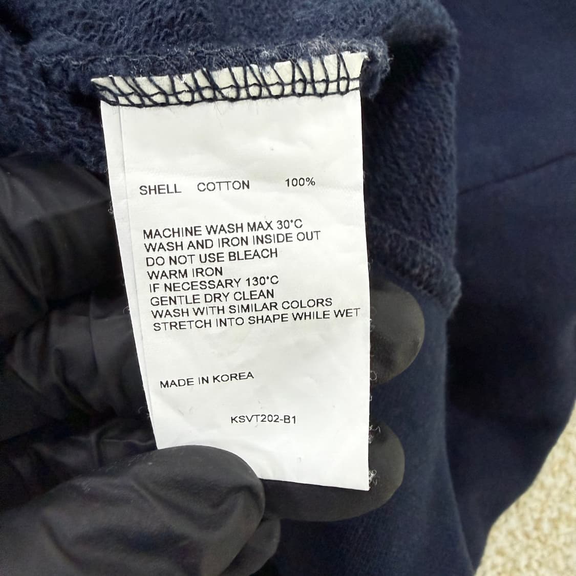 M 비바스튜디오 리트리버 클럽 맨투맨 0127T1 상품이미지4