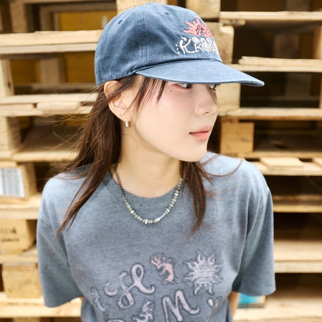 마스컴퍼니x해칭룸 코코펠리 볼캡 (블랙) 상품이미지1