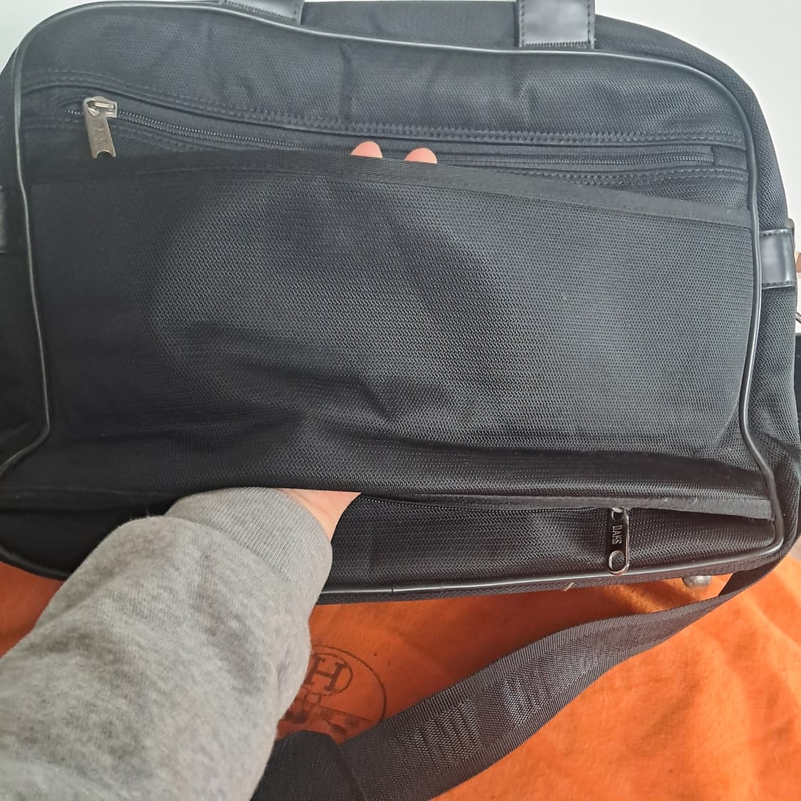 닥스 블랙 빈티지 서류가방 노트북 가방 상품이미지6