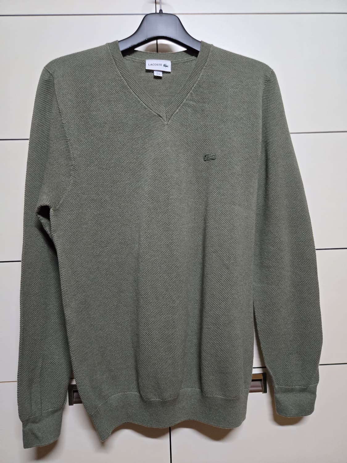 라코스테 남성 브이넥 니트 상품이미지3
