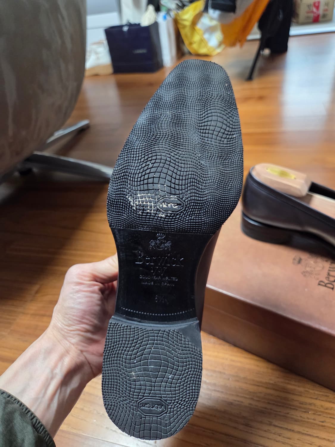 Berwick 버윅 다크 그레이 로퍼 상품이미지4