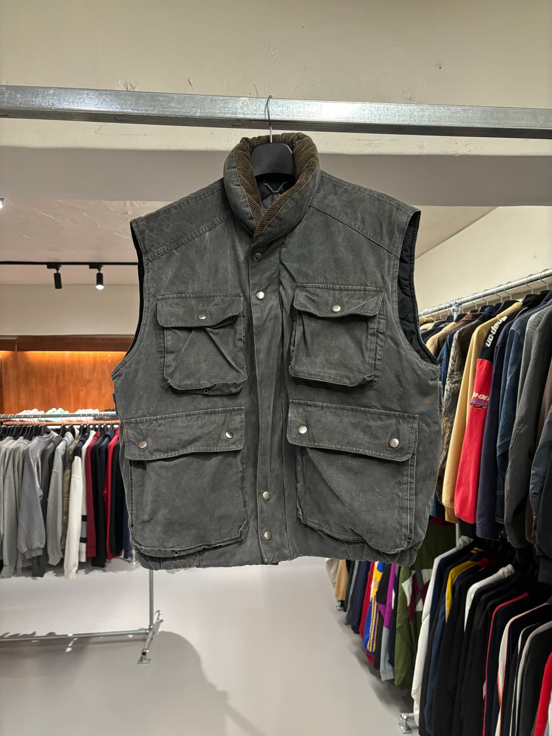 90s 빈티지 헌팅 베스트 조끼 상품이미지4