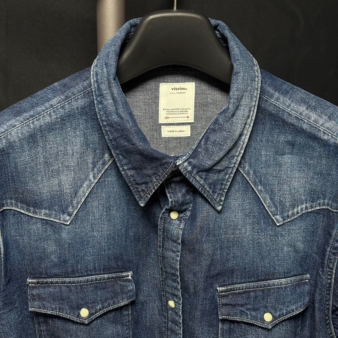 3) 비즈빔 VISVIM 25FW 소셜 스컬프처 셔츠 DMGD 상품이미지2