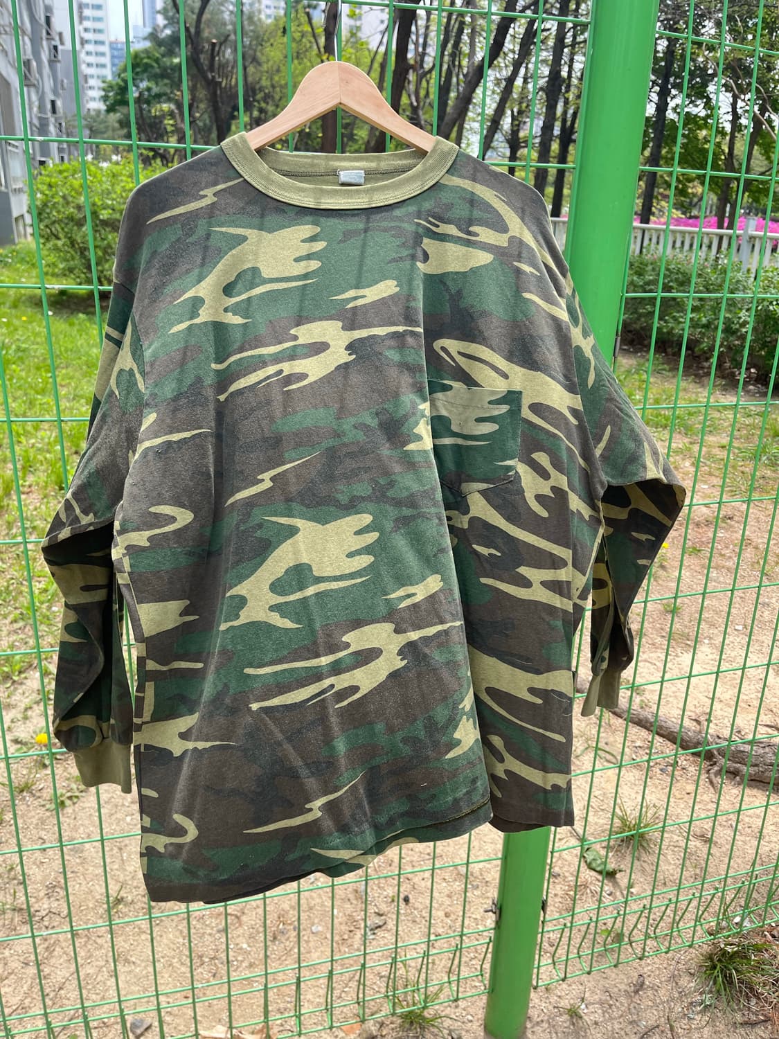 90s 우드랜드 롱슬리브 made in usa 상품이미지5