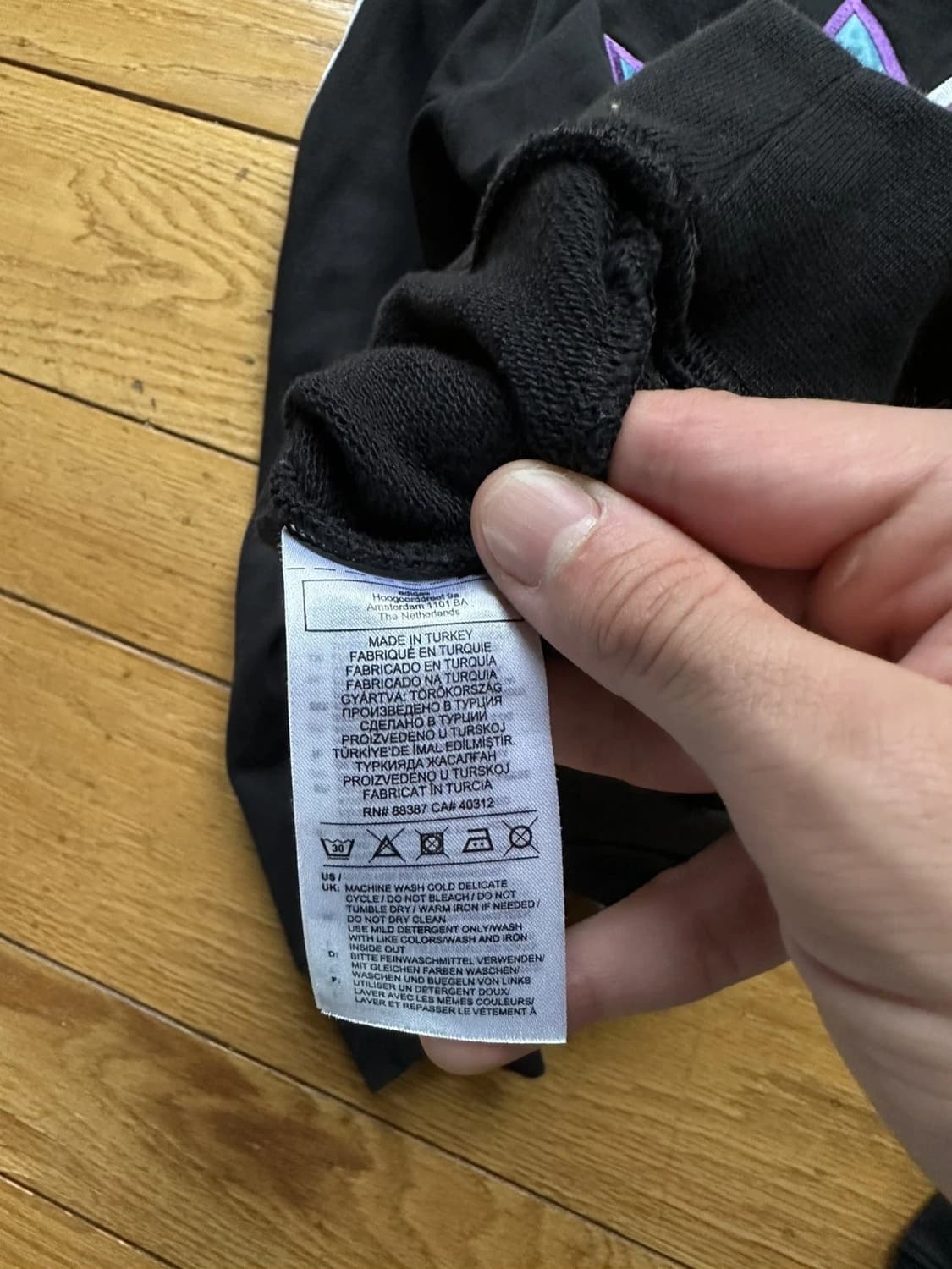 아디다스 x 팔라스 팔라스테 그래픽 후드 블랙 상품이미지6