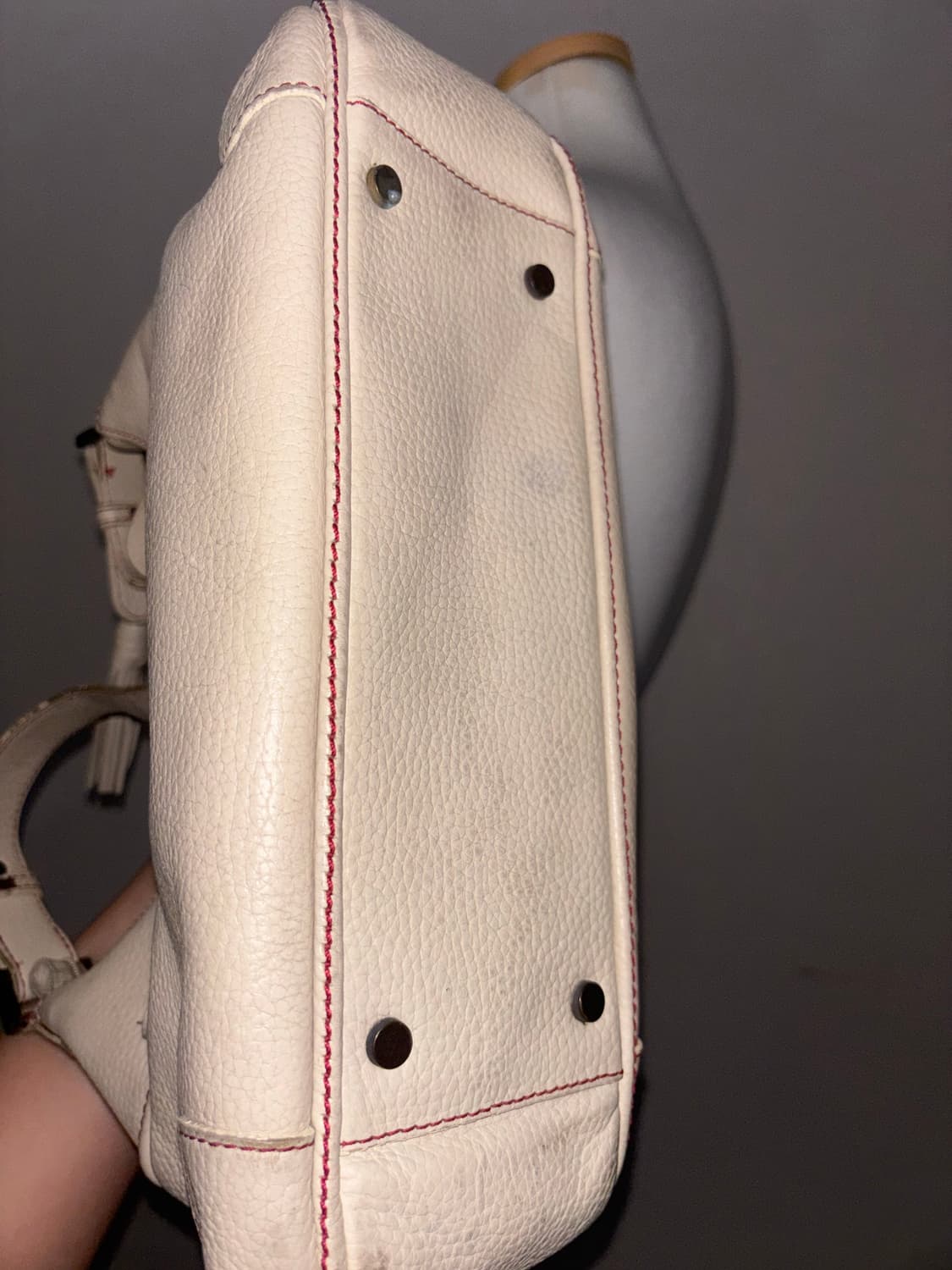 Anne klein vintage ivory shoulder bag 상품이미지6