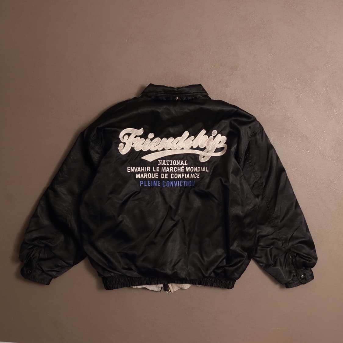 90's 일본빈티지 나일론 봄버자켓 A1517 상품이미지7