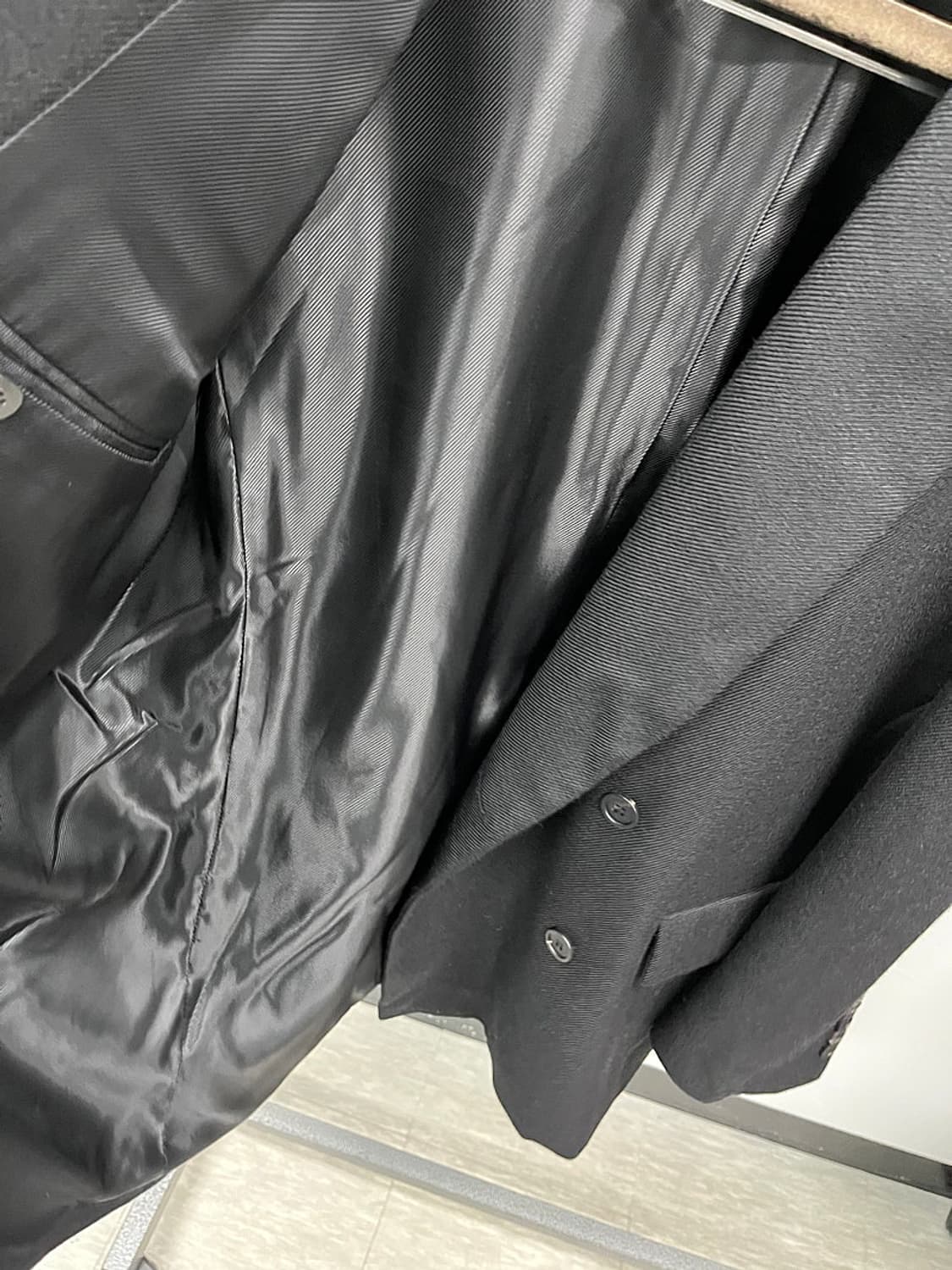 105) 솔리드옴므 오버 더블자켓  상품이미지6