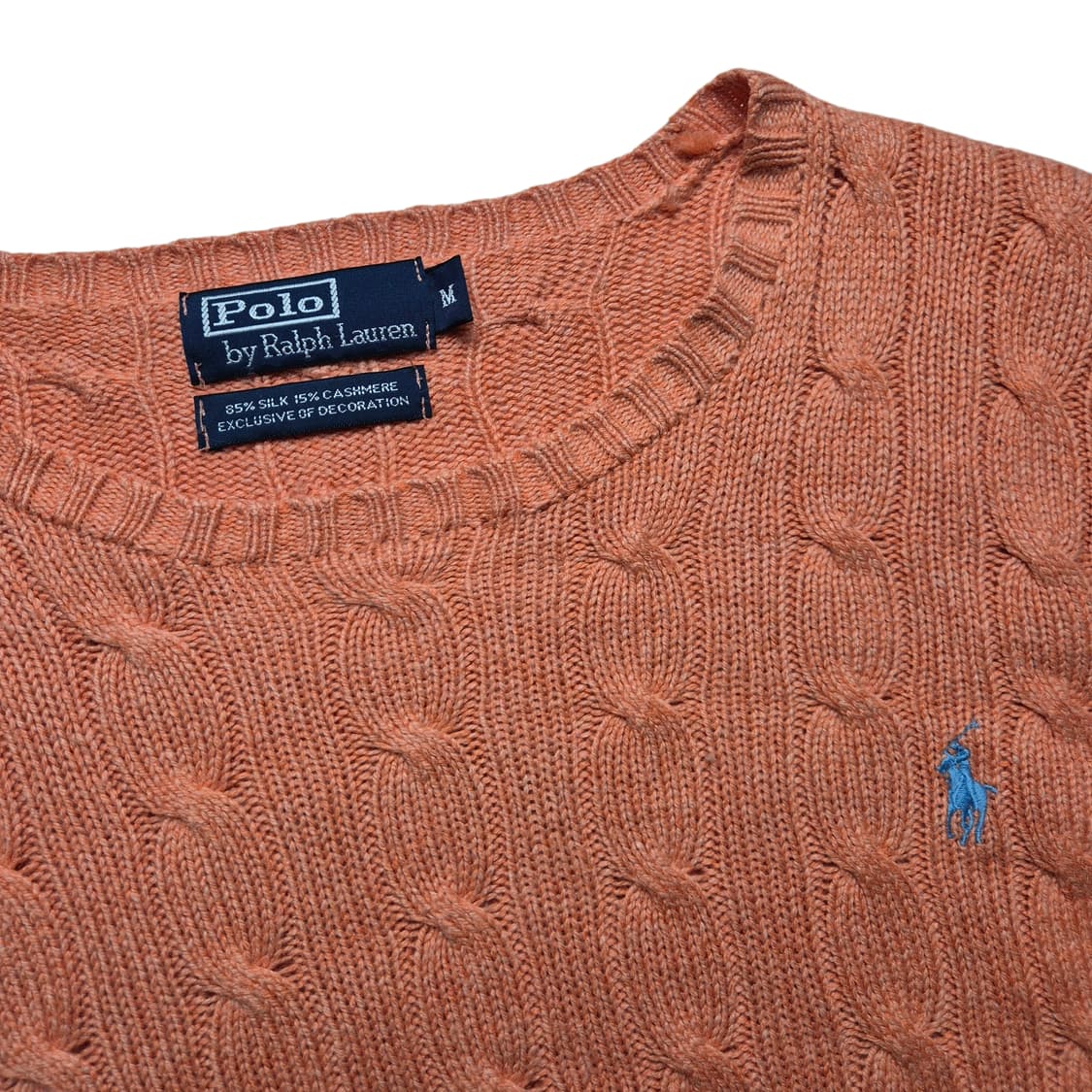 [M] 폴로 랄프로렌 실크캐시미어 케이블 니트 상품이미지5