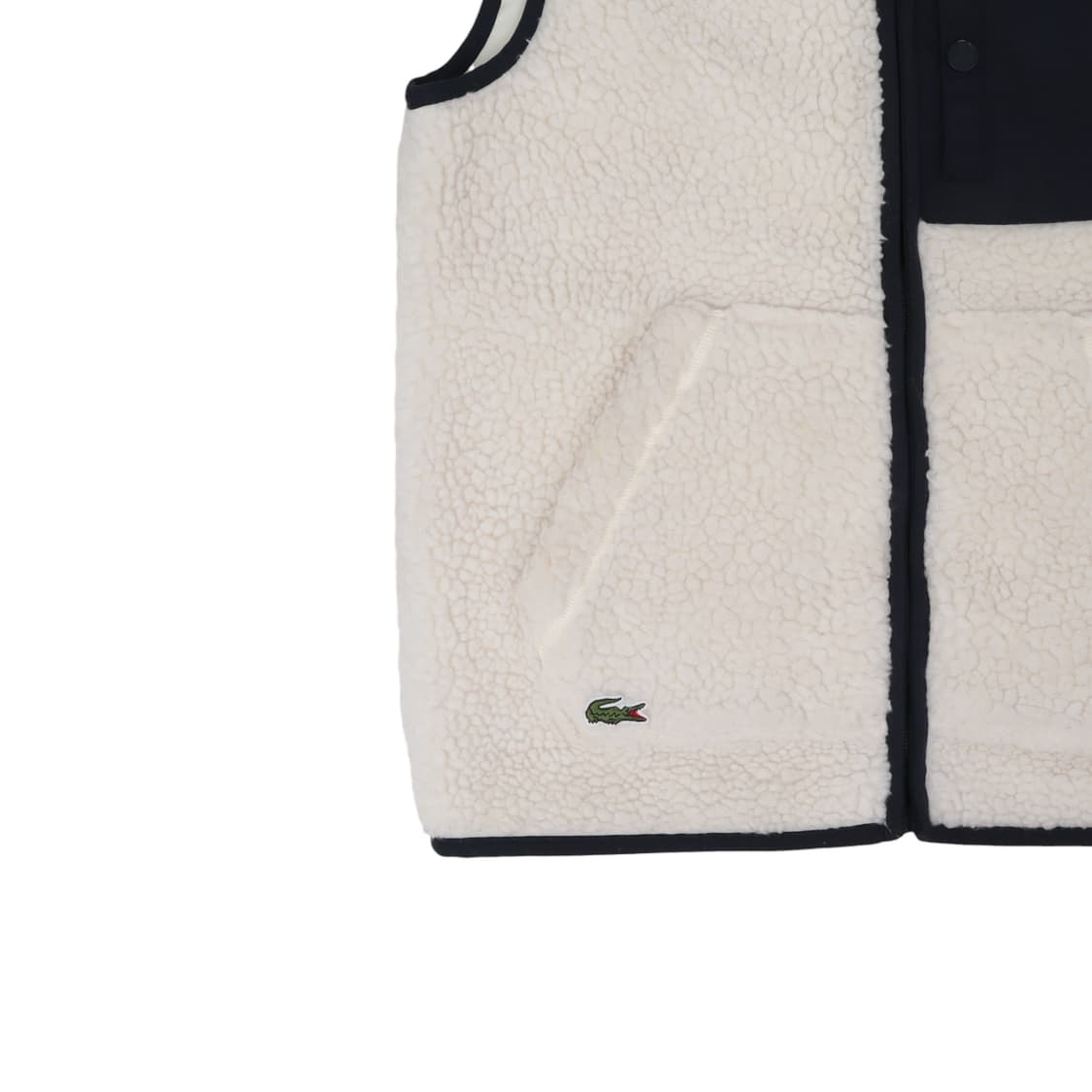 라코스테 우먼스 플리스 베스트 상품이미지3