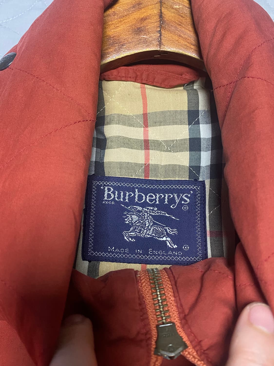 90s 버버리 사파리 야상 점퍼 상품이미지5