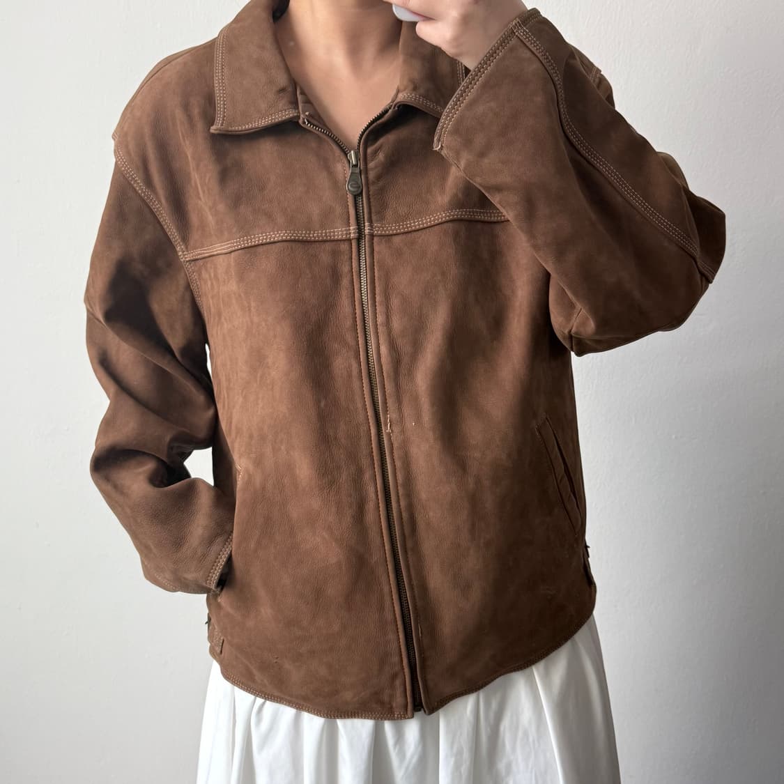 독일 트래퍼 가죽 자켓 상품이미지2