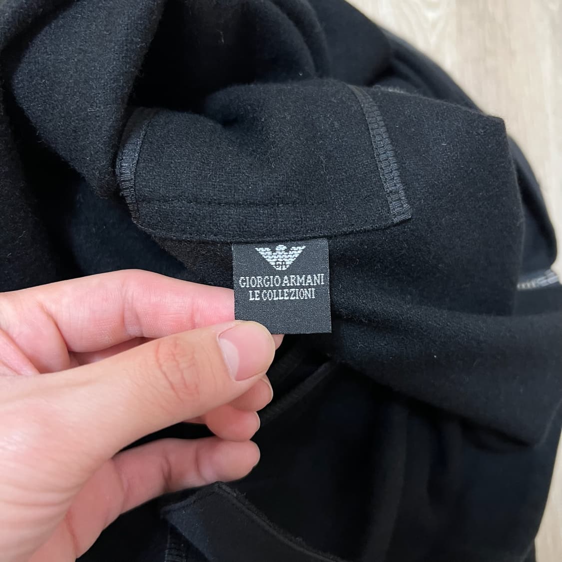 아르마니 꼴레지오니 남성 클래식 집업 코트 XXL/110  상품이미지5