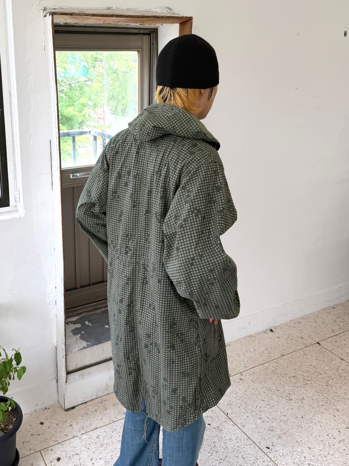 80‘s 미군 오리지널 나이트 데저트 카모 피쉬테일 파카 상품이미지5