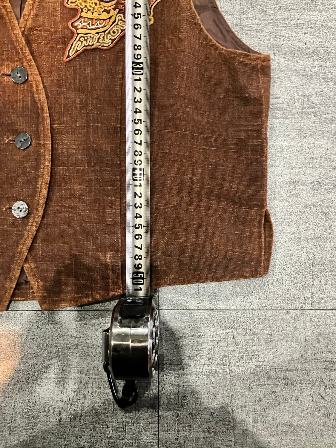 일본빈티지 핀터깔y2k 긱시크 보헤미안 골덴베스트조끼 상품이미지3