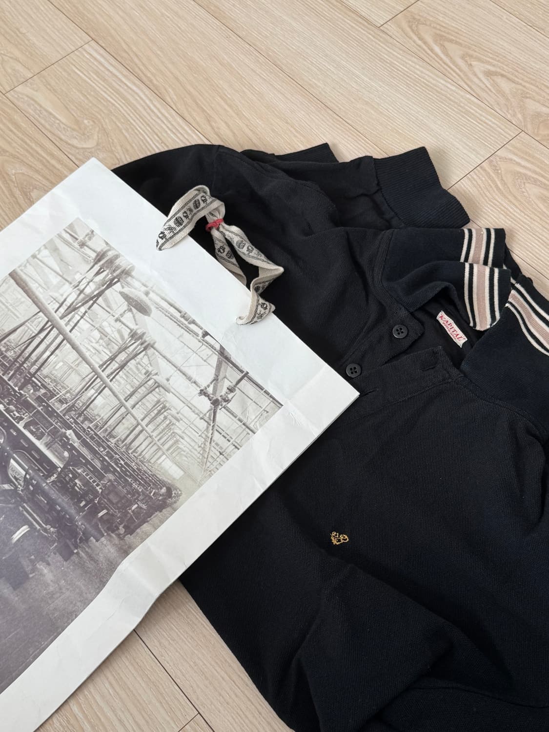 캐피탈 레트로 피케 티셔츠 상품이미지3