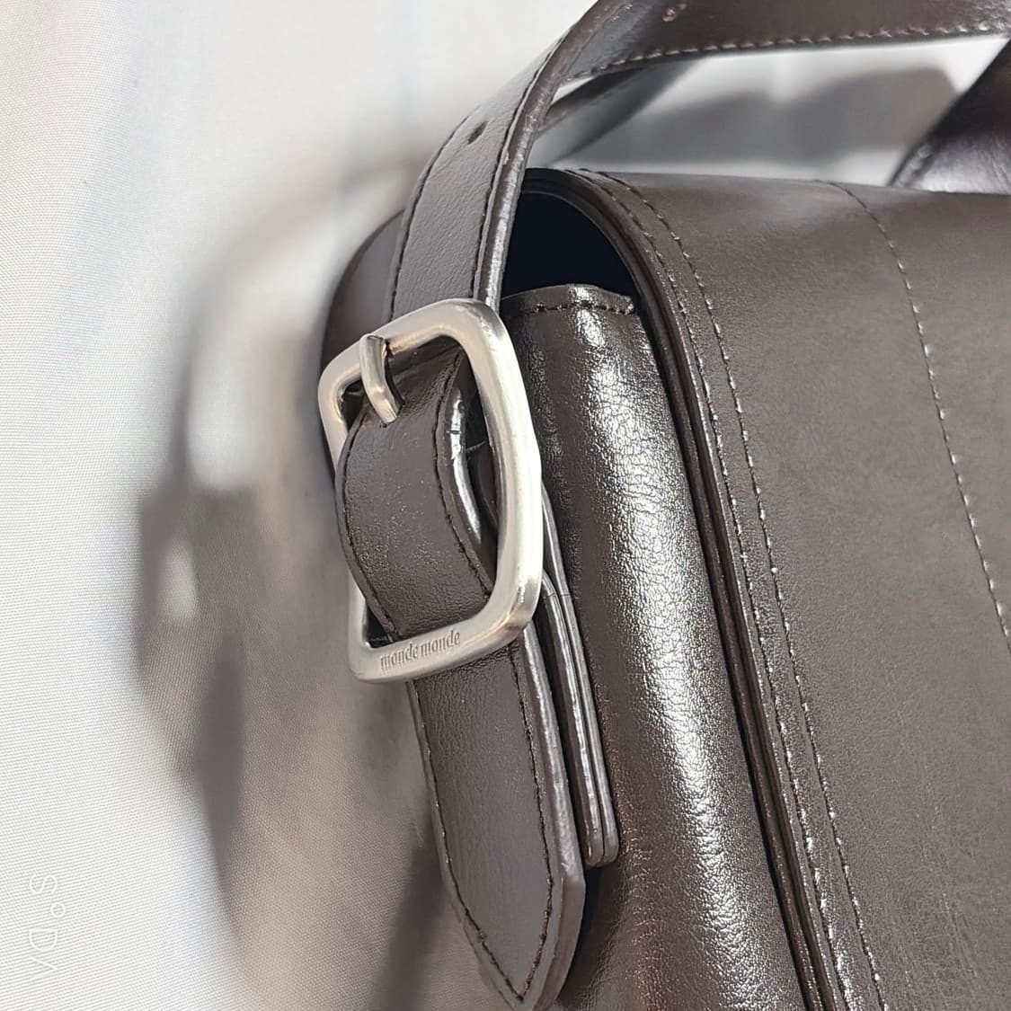 몽드몽드 크로스백 브라운 상품이미지6