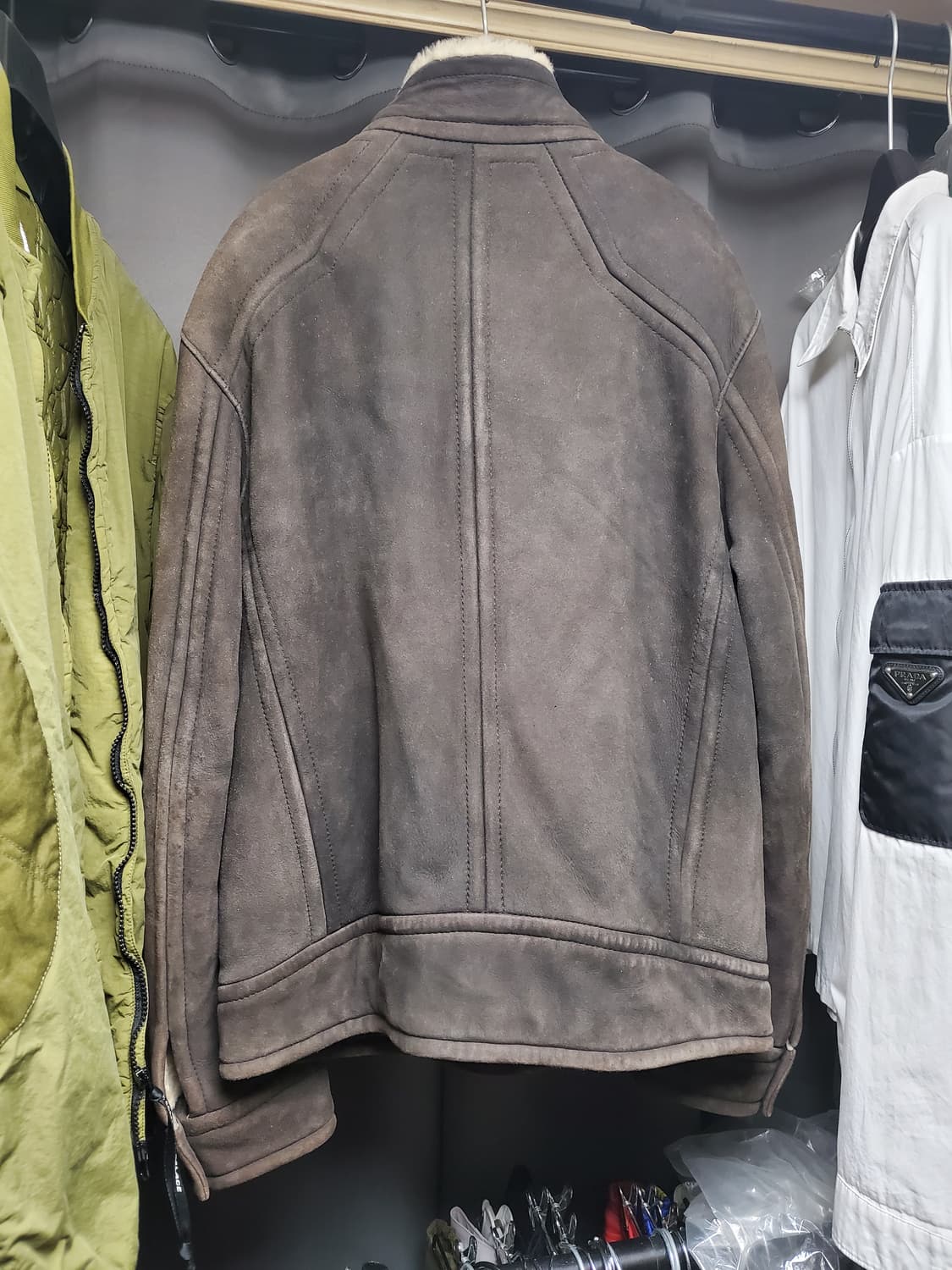 휴고보스 리얼레더 무스탕  상품이미지4