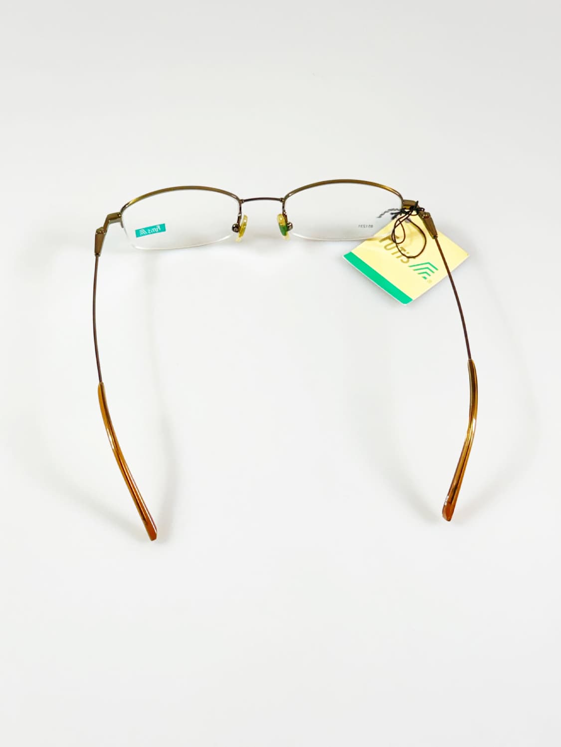 90s FUTIS 무테 스퀘어 프레임 빈티지 안경 상품이미지5