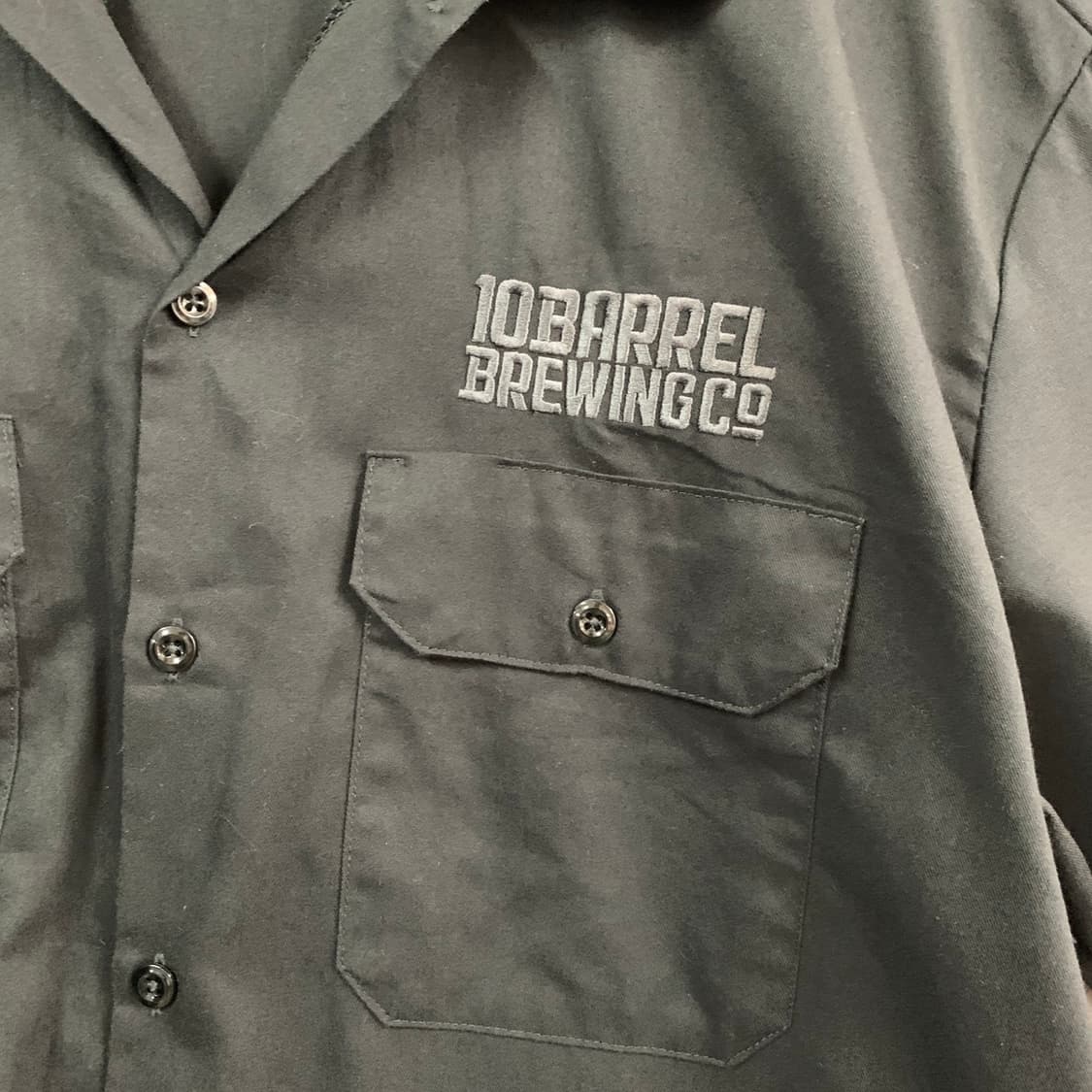 L 디키즈 더플 포켓 반팔 워크 셔츠 상품이미지3