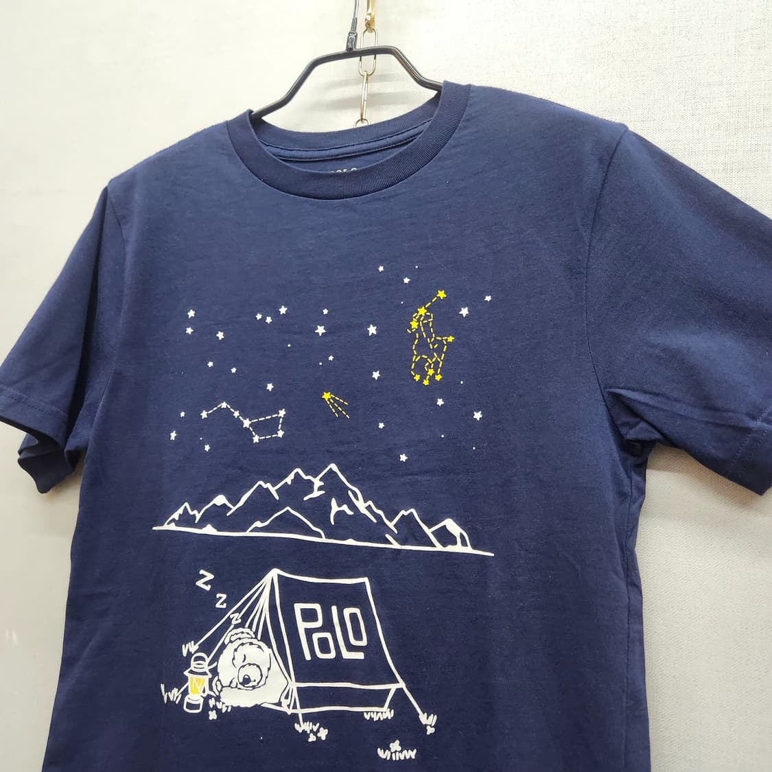 폴로랄프로렌 캠핑베어 프린팅 반팔티 S 상품이미지3
