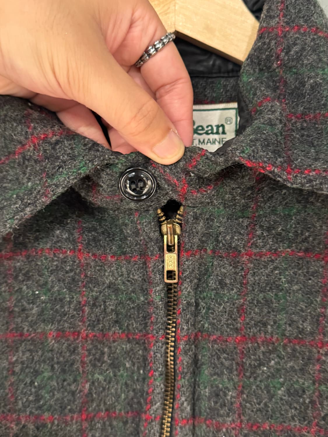 80s L.L. Bean 엘엘빈 울 자켓 상품이미지6