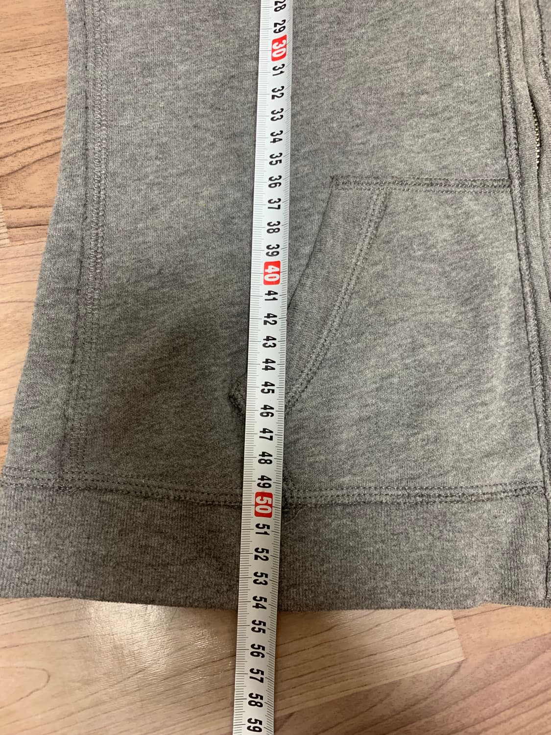 아베크롬비 후드집업,S,그레이 상품이미지10