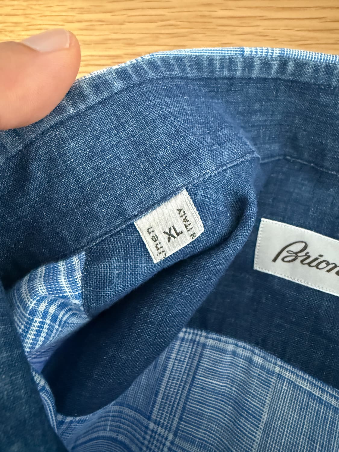 브리오니(Brioni) 린넨 반팔 셔츠(ITALY) 상품이미지6