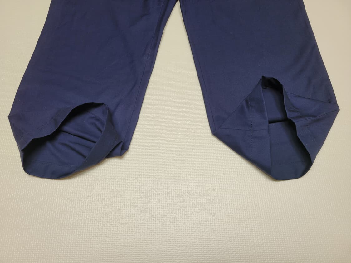 자라 ZARA 남자 하프밴딩 슬랙스 34 네이비 상품이미지8