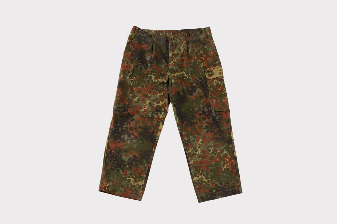 [38인치] 80's 독일군 플랙탄 밀리터리 팬츠 상품이미지1