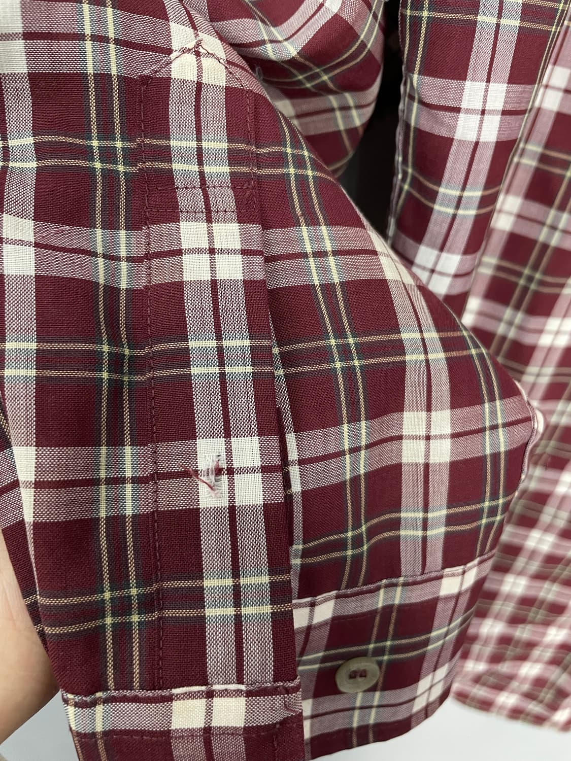 입생로랑 체크 셔츠 H2457 상품이미지9