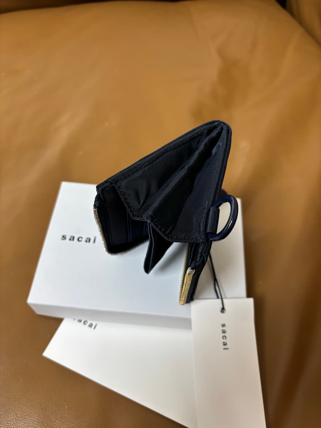 포터 사카이 나일론 월렛 지갑 네이비 Porter Sacai 상품이미지6