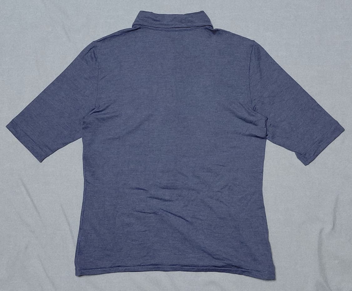 COMME CA DU MODE 실크 94% 반팔 폴로 셔츠 (S) 상품이미지8