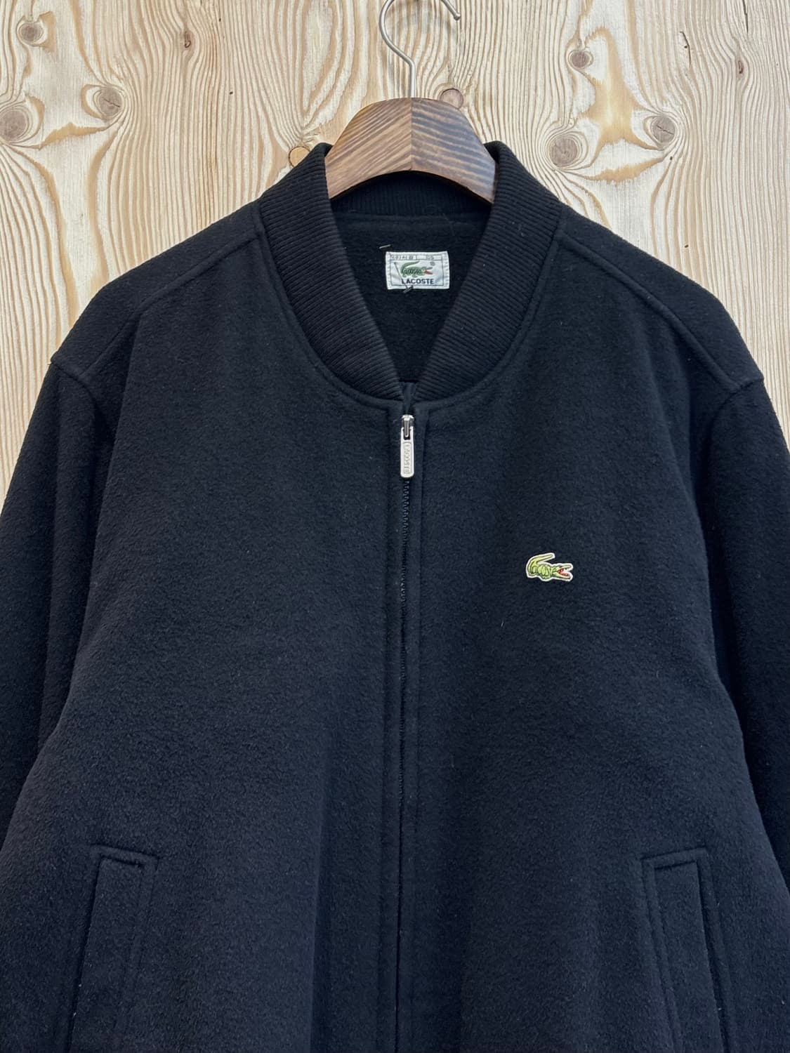 90s 라코스테 모직 블루종 상품이미지3