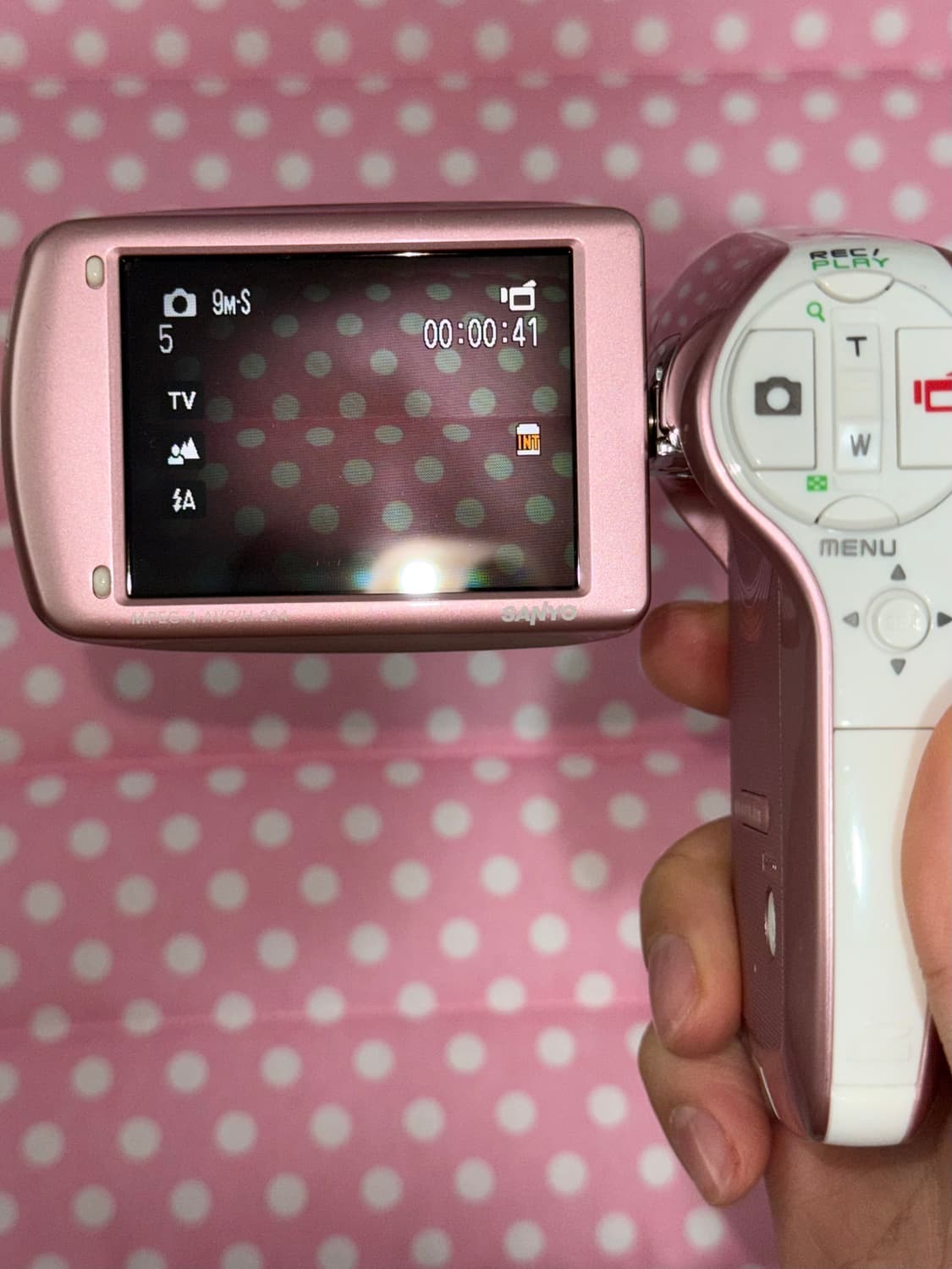 산요작티 cg9 캠코더 디카 상품이미지4