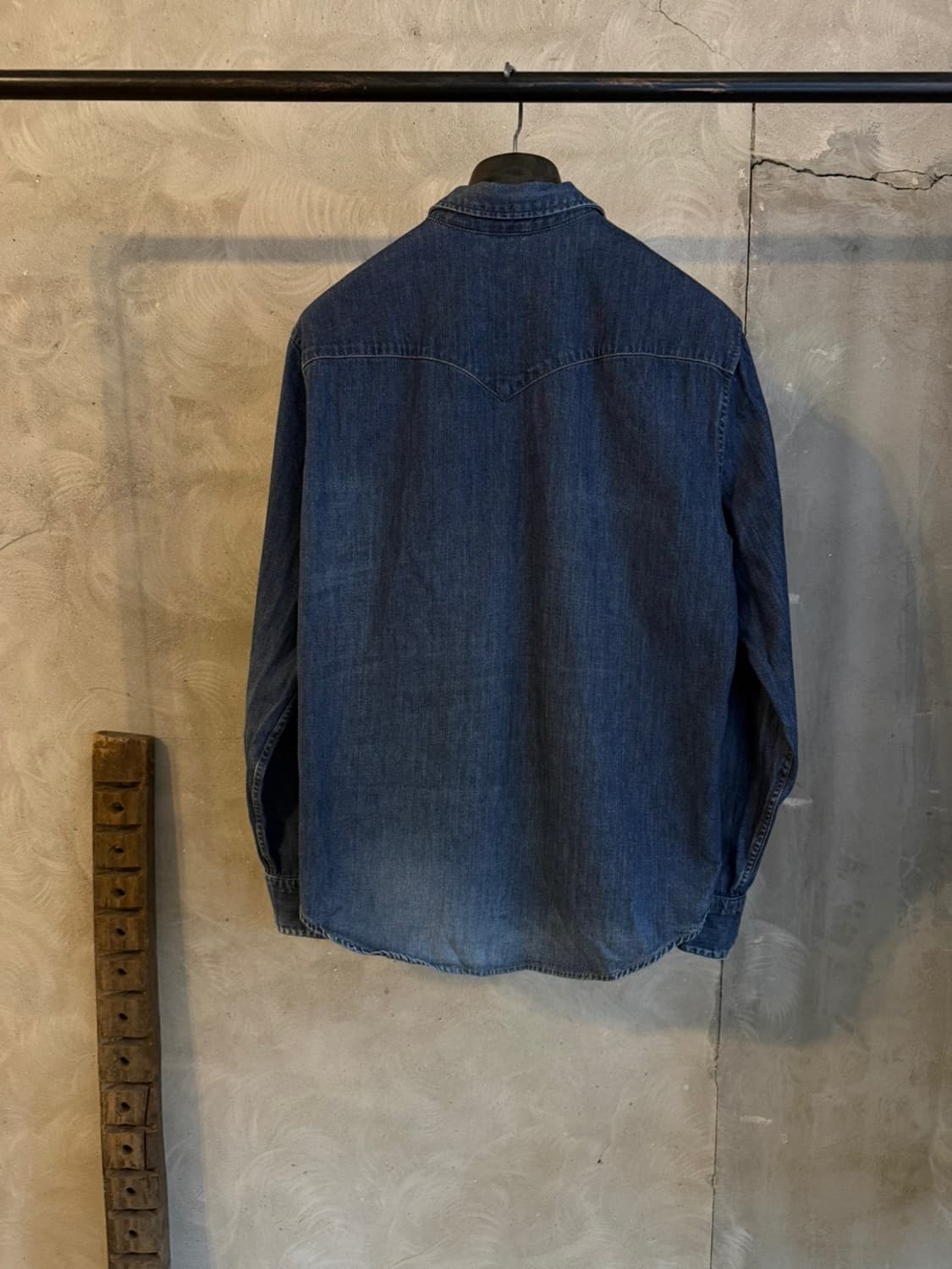 리바이스 웨스턴 데님 셔츠 슬림100 상품이미지10