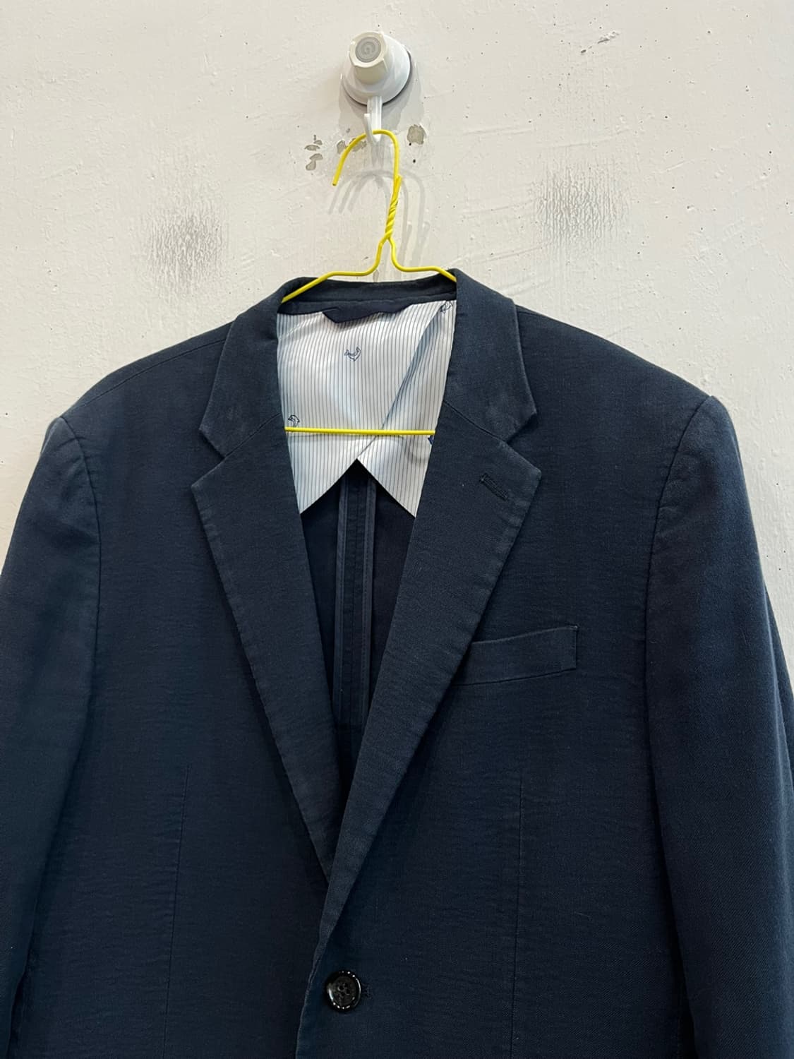 시리즈 에피그램 린넨 블렌드 캐주얼 자켓 네이비 상품이미지2