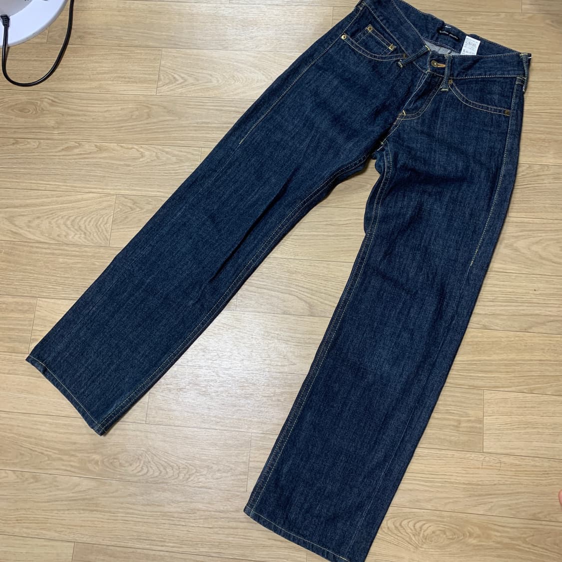 30)Manual Labour 라운드포켓 버튼플라이 일본산 데님 상품이미지2