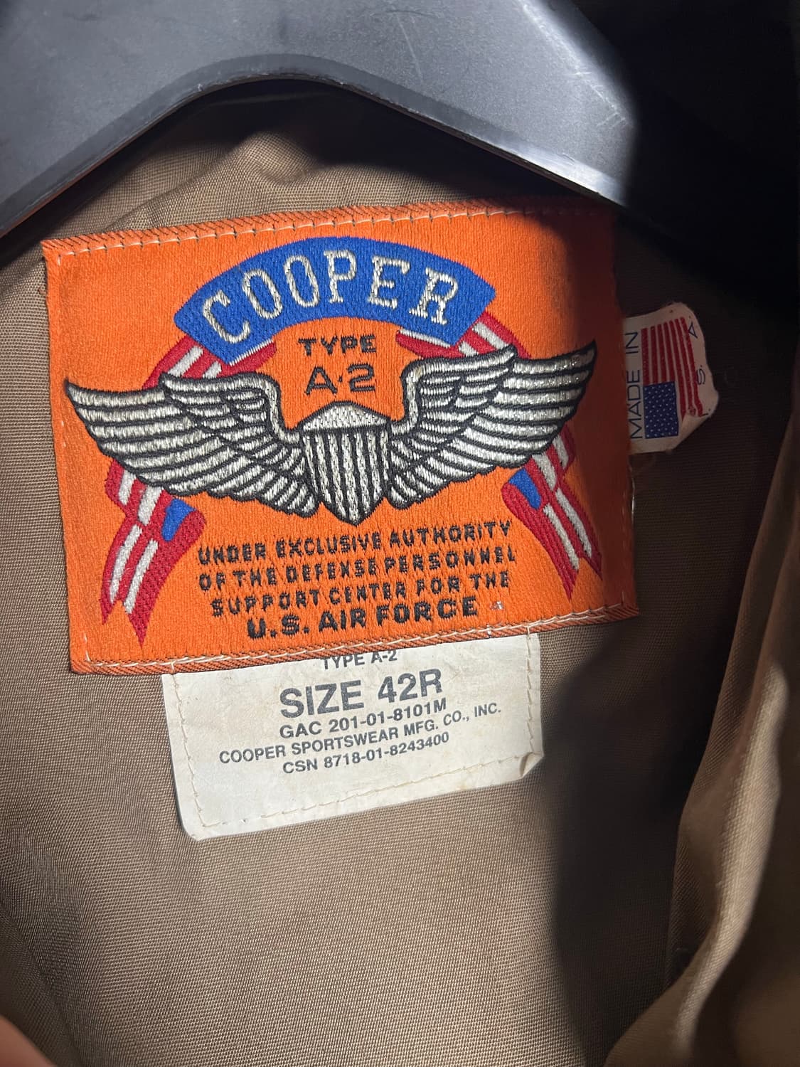 Cooper 고트스킨 a2 가죽자켓 상품이미지7