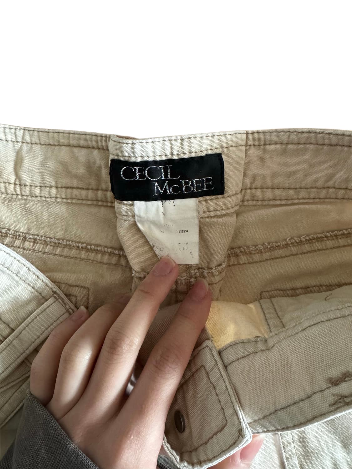 세실맥비 cecil McBee 아일릿/코르셋 반바지 쇼츠 상품이미지5