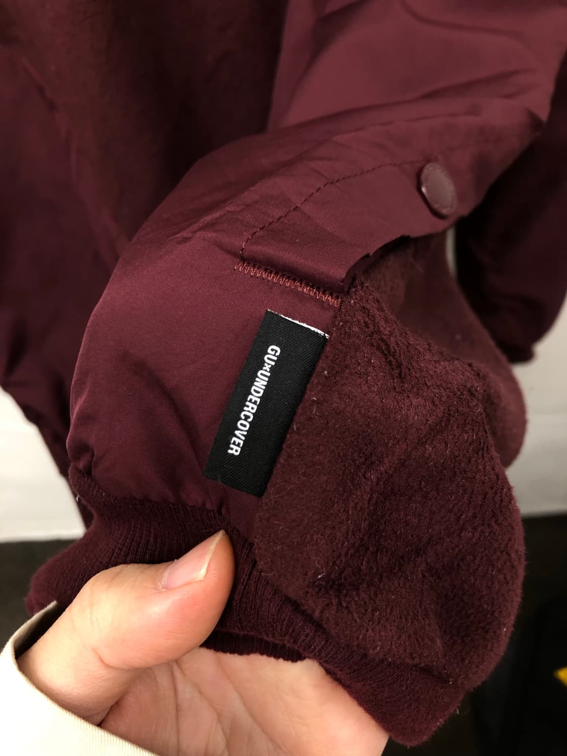 gu x 언더커버 플리스 맨투맨 상품이미지3