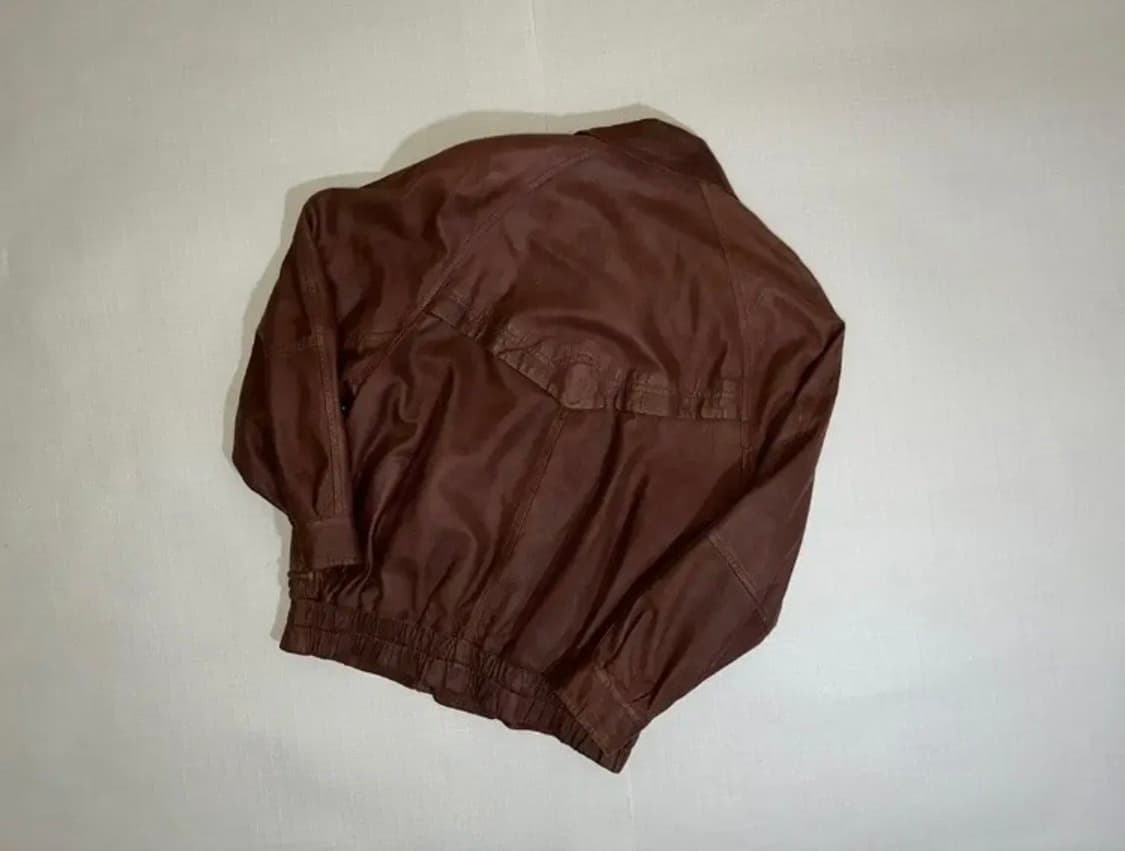 M-L 레더자켓 가죽자켓 봄버 자켓 상품이미지3