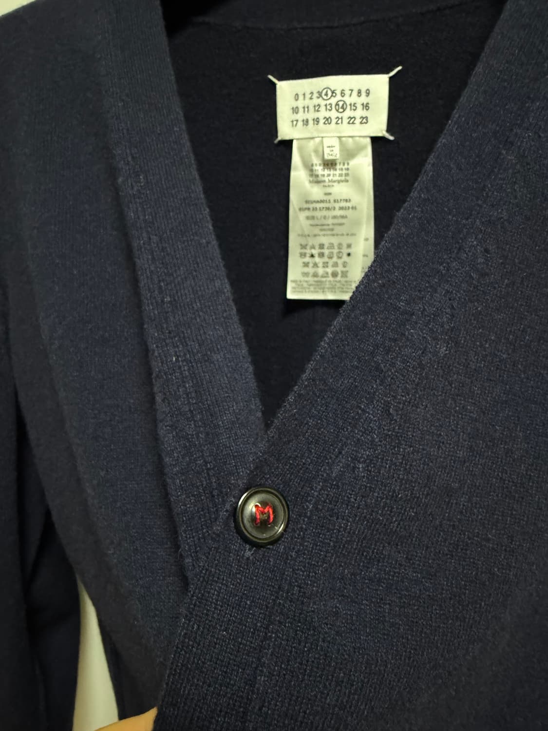 메종마르지엘라 캐시미어 가디건 상품이미지3