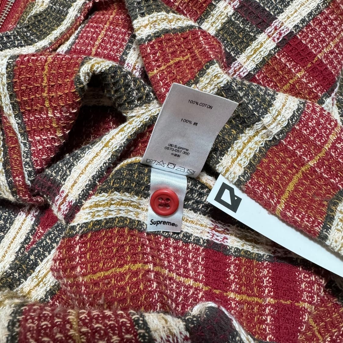 슈프림(SUPREME) 18fw 플레이드 써멀 집업 셔츠 자켓 상품이미지6