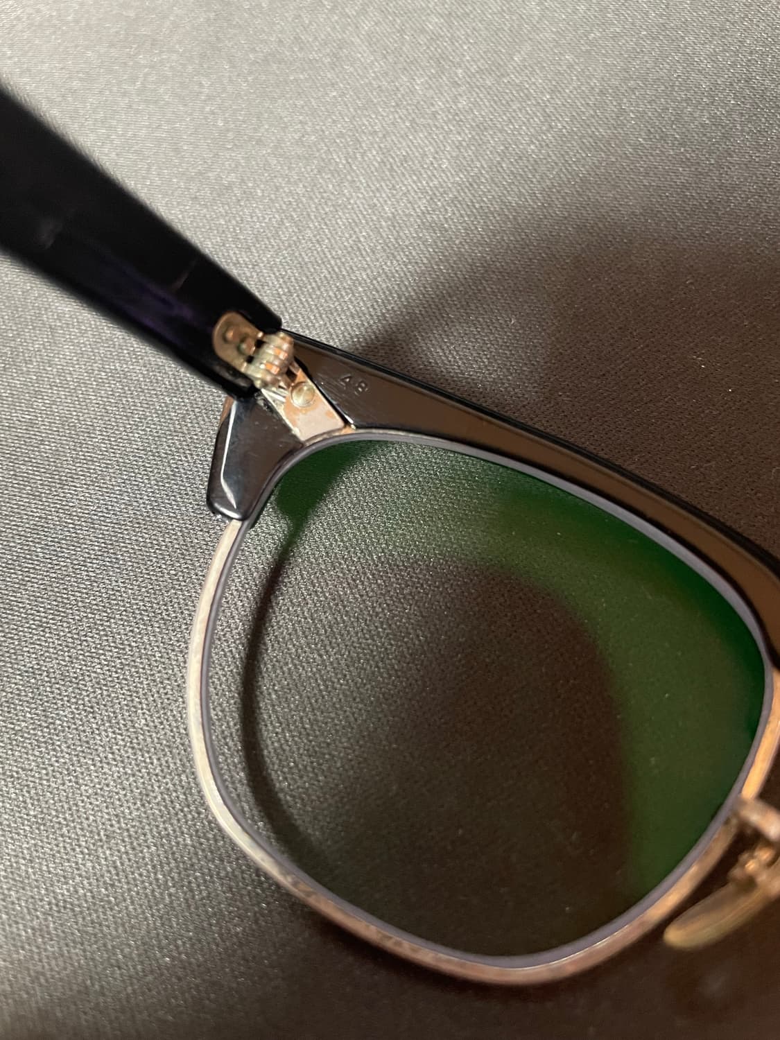 빈티지 바슈롬 세이프티 블랙 48 상품이미지5