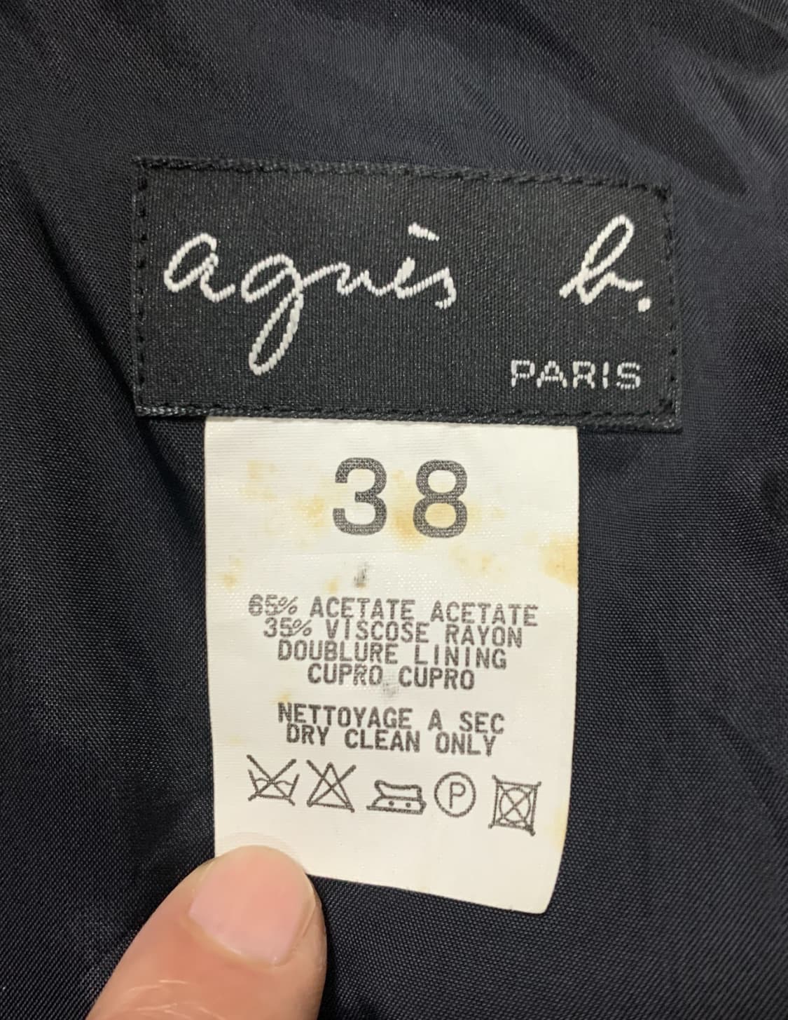 AGNES.B 아네스 베 드레스(일본-메이드)38 사이즈 상품이미지8