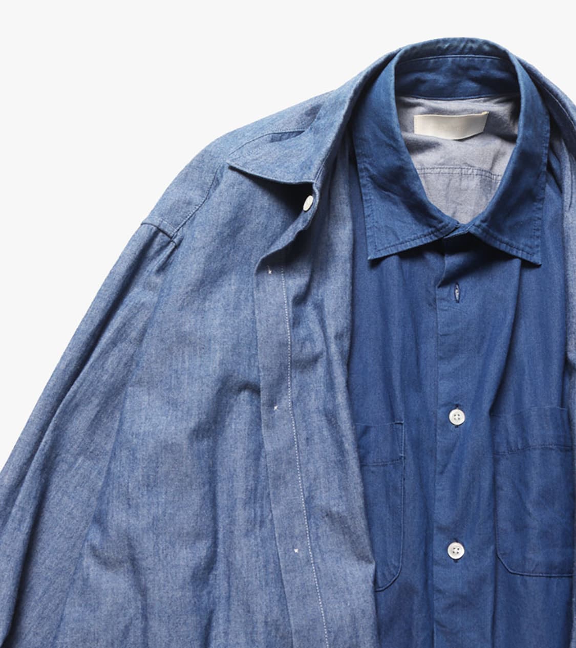 NEON SIGN - SANDWICH DENIM SHIRT 상품이미지6