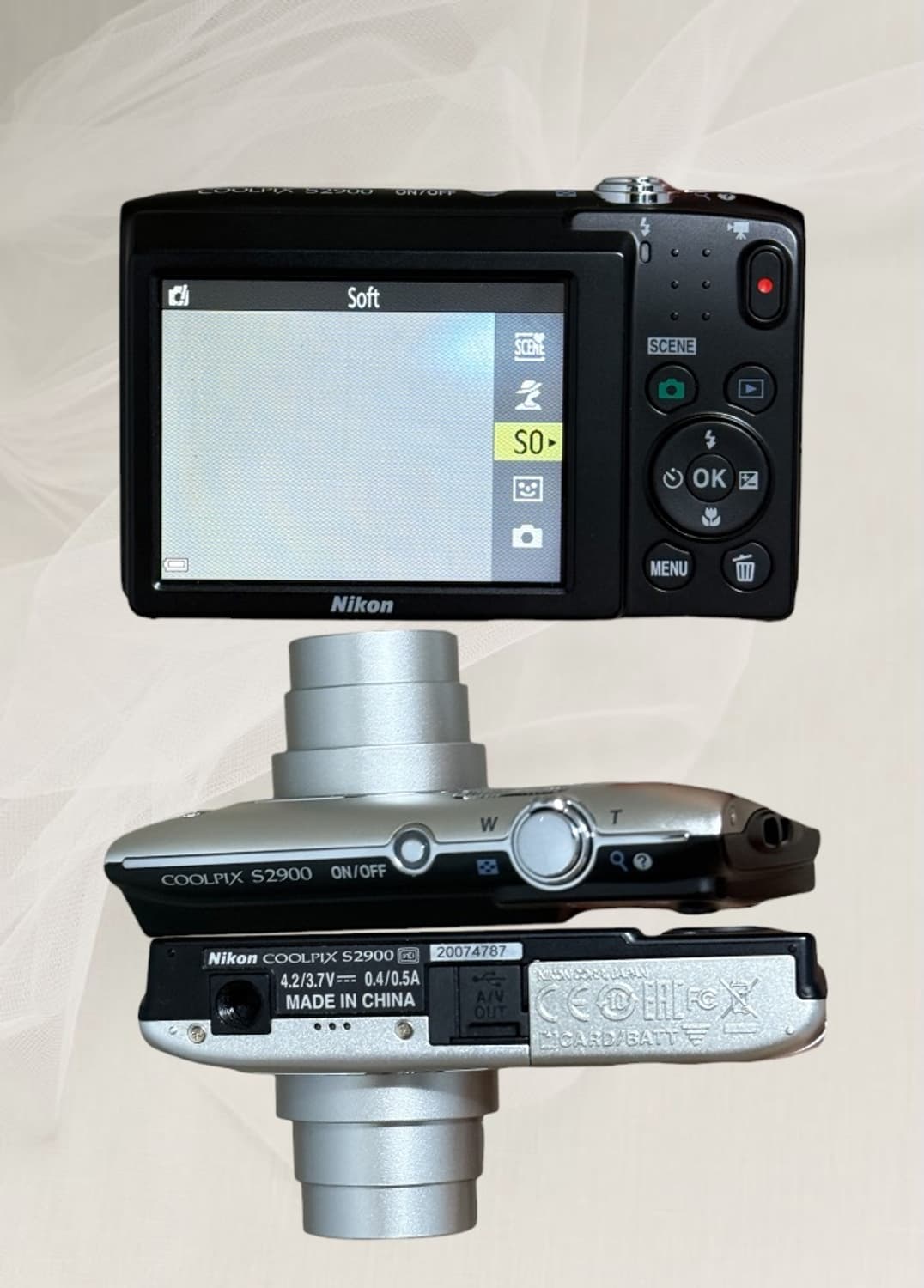 뽀용필터!) 니콘 쿨픽스 S2900 디카 빈티지 캠코더 캐논 상품이미지2